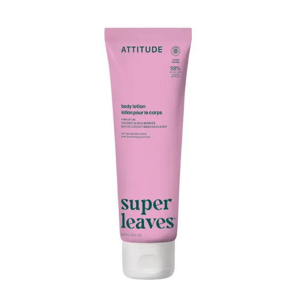 ATTITUDE Body Lotion, EWG Verified, Vegan & Cruelty-Free, Hydrating Moisturizer for Dry Skin, Non-Greasy, Skin Care, Orange Blossom & Eucalyptus, 8 Fl Oz