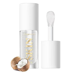BANGFENG Lip Glow Oil – Hydrating, Non-Sticky Plumping Lip Gloss & Tinted Lip Balm | Long-Lasting Moisturizing Shine, Big Brush Head