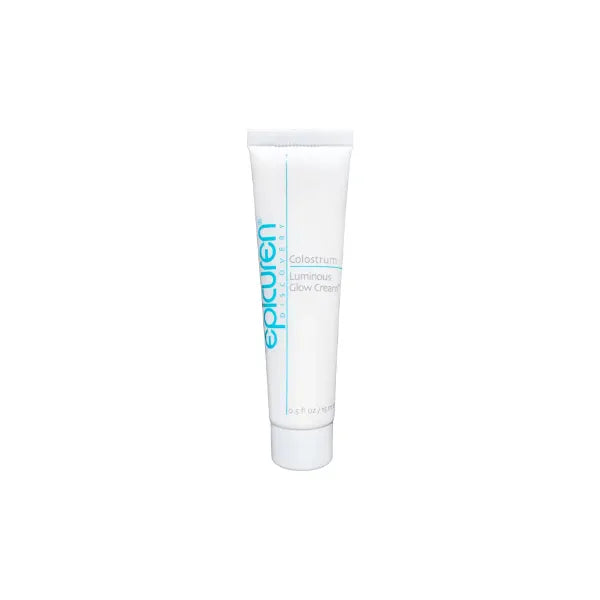 Epicuren Discovery Colostrum Luminous Glow Cream, Intensive Hydrating & Rejuvenating Face Moisturizer | Deep Nourishment for Smooth, Radiant Skin - 0.5 oz