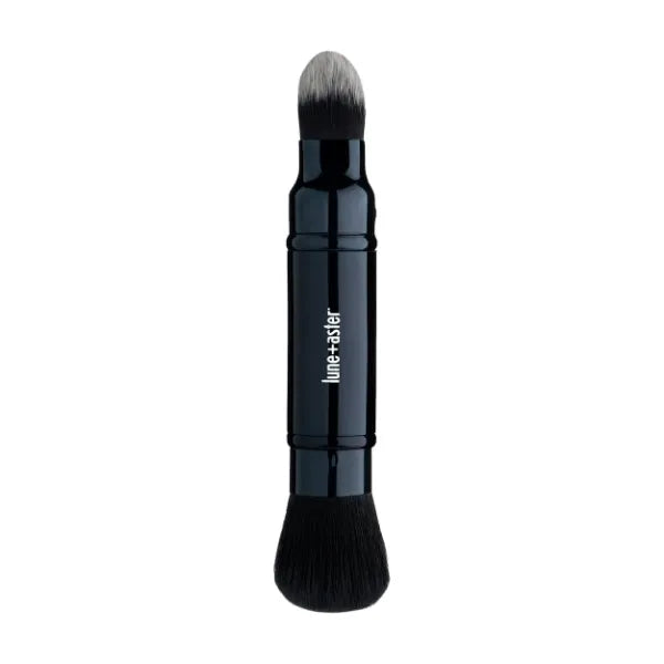 Lune+Aster Duo Brush - Multi-tasking, dual-ended vegan brush
