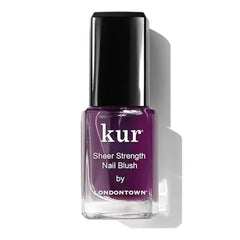 LONDONTOWN Sheer Strength Nail Blush 2 in 1 Tinted Nail Hardener Strengthening Treatment With Jelly Finish