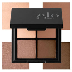 Glo Skin Beauty Eye Shadow Quad – Four Expertly Matched Shades for Custom Eye Looks