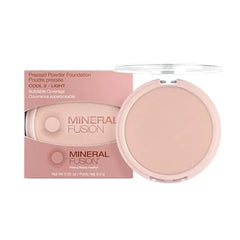 Mineral Fusion Pressed Powder Foundation, Fair Skin Age Defying Foundation Makeup with Matte Finish, 0.32 Oz