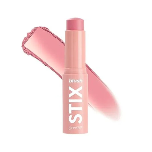 ColourPop Blush Stix Cream Blush Stick with a Blendable, Hydrating Formula and Natural, Skin Like Finish Glowy Summer Makeup for Cheeks, Eyes & Lips.