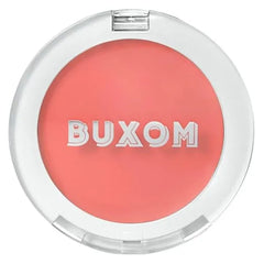 Buxom Plump Shot Peptide Plumping Blush, Lightweight Matte Cream to Powder, Medium Buildable Color, Peptide Infused Formula, Soft Focus Finish