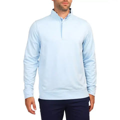 Tailorbyrd Men's Luxe Performance Fleece Quarter Zip Sweater