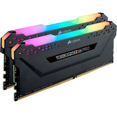 Corsair Vengeance RGB Pro 16GB (2 x 8GB) DDR4 RAM 4000MHz (CMW16GX4M2Z4000C18) - Black
