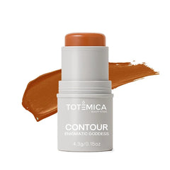 TOTEMICA Cream Contour Stick, “Enigmatic Goddess” by Ana Patricia, Cool Toned Sculpting Makeup, Soft Matte Cream Formula, Long-Lasting Blendable Face Shaping Stick | 0.15 oz