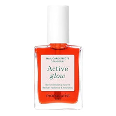 Manucurist All in One Perfecter Nail Polish & Care No Lamp Vegan & Made in France Ultra Glowy Rose Mirror Like Shine Nail Concealer & Care Plant Based Ingredients