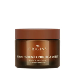 Origins High-Potency Night-A-Mins Resurfacing Night Moisturizer – Vitamin C, Jojoba & AHAs for Overnight Skin Renewal 1.7 Fl Oz