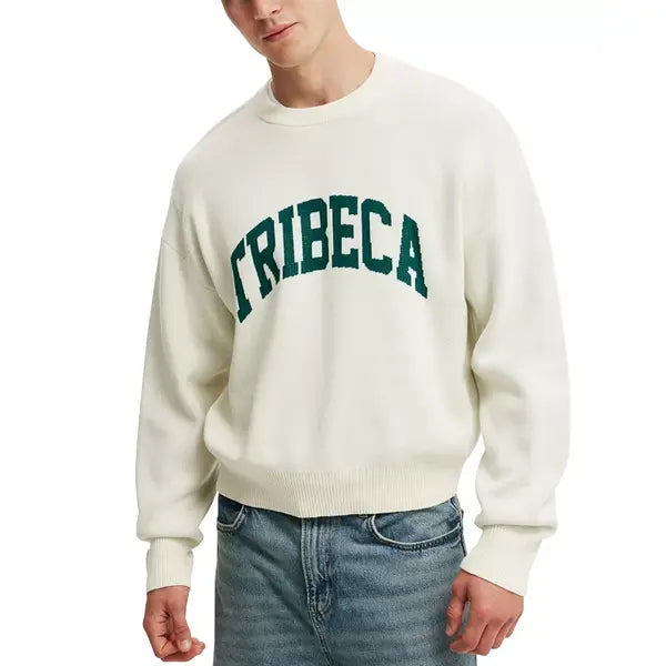 COTTON ON Men's Heritage Crew Knit Sweater