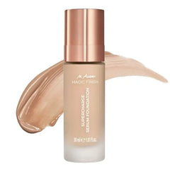 M. Asam MAGIC FINISH Supercharge Serum Foundation (1.01 Fl Oz) - Moisturizing Make Up & Firming Face Serum In One, Anti-aging CC Cream With Optimal Coverage & Hyaluronic Acid