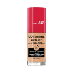 Covergirl Outlast Extreme Wear 3-in-1 Full Coverage Liquid Foundation, SPF 18 Sunscreen