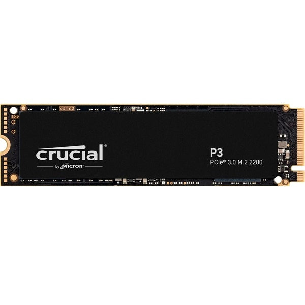 Crucial 500GB P3 NVMe PCIe M.2 Internal SSD 2280 (CT500P3SSD8)