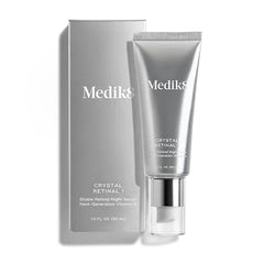 Medik8 Crystal Firming, Advanced Skin Retinaldehyde Face Serum Night Serum with Hyaluronic Acid and Vitamin E Gluten Free 1 oz