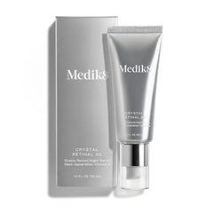 Medik8 Crystal Firming, Advanced Skin Retinaldehyde Face Serum Night Serum with Hyaluronic Acid and Vitamin E Gluten Free 1 oz