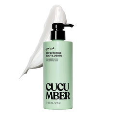 Victoria’s Secret PINK Body Lotion 12 oz – Coconut Oil, Cucumber, Honey & Vanilla Hydrating Moisturizer