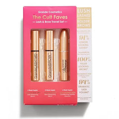 Grande Cosmetics Lash & Brow Care Systems Multi Step Enhancing Sets for Longer, Fuller, Healthier Look