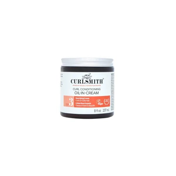 CURLSMITH Curl Conditioning Oil-in-Cream, Leave In for Thick Curly Hair, Deep Moisture Curl Conditioner, For All Types, Vegan & Cruelty-free
