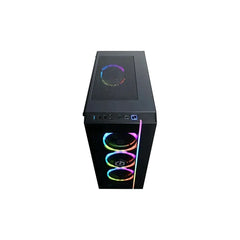 CyberPowerPc Gaming Desktop-PC GMS (AMD R5, 16GB) (GMA6800WST) 1TB Black