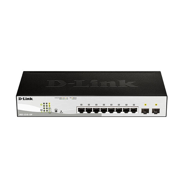 D-Link Gigabit Smart Managed PoE Switch 10-Port