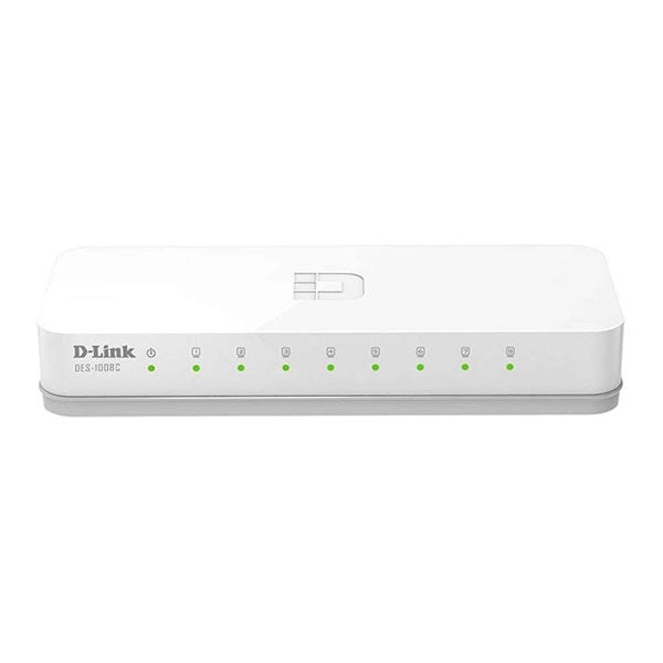 D-Link Unmanaged Switch 8Port – White