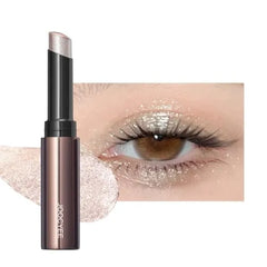 Joocyee Jelly Eyeshadow Stick, Cool-Touch Cream Eyeshadow Pencil with High-Impact Shimmer, Transfer-Resistant and Buildable Glitter Eye Makeup, Long Lasting Dewy Finish
