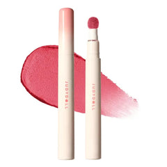 JUDYDOLL Cushion Matte Lip Cream, Hydrating Matte Lipstick with Tripeptide & Squalane, Lip Line Blurring, Velvet Lip Mud, Smudge-Proof,Long-Lasting, Non-craked