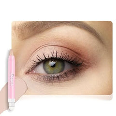 FeiCuiYun Monochrome Cream Glitter Shimmer Eye Shadow Stick Palette makeup 2 in 1 Eyeshadow & Eyeliner Pencil for Women Waterproof, Sombras Para Ojos