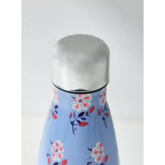 Floral Print Steel Water Bottle