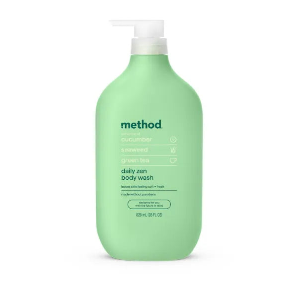 Method Men Body Wash, Paraben and Phthalate Free, 28 FL Oz (Pack of 1)