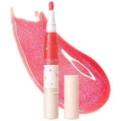 FOCALLURE Glitter Lip Gloss,High Shine Shimmer Lipstick,Long Lasting Plumping Lipgloss,Hydrating,Moisturizing,Non-Sticky and Lightweight Formula for Lip Color