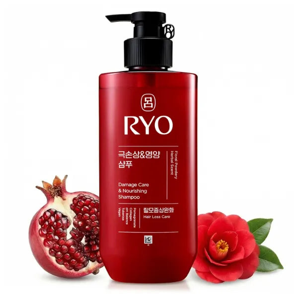 Ryo Korean Ginseng & Caffeine Hair Care Shampoo Collection – Damage Repair, Scalp Cleansing, Strengthening, Volume & Sensitive Scalp Care