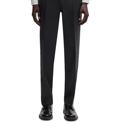 Hugo Boss Men's Regular-Fit Virgin Wool Formal Trousers
