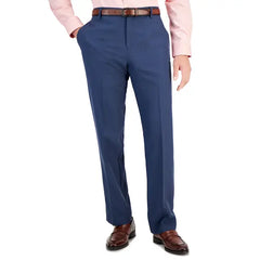 Perry Ellis Portfolio Men's Modern-Fit Stretch Solid Resolution Pants