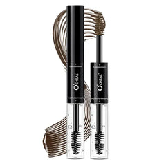 O'CHEAL Double-Ended Tinted Eyebrow Gel, Waterproof, SmudgeProof Brow Glue with Brush, Quick-Drying, 24HR Brows Makeup for Natural Full Brows, 3D Eyebrow Mascara for Women
