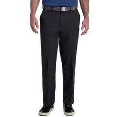 Haggar Cool Right Performance Flex Classic Fit Flat Front Pant