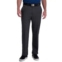 Haggar Cool Right Performance Flex Classic Fit Flat Front Pant