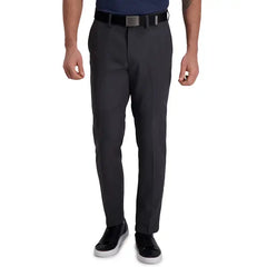 Haggar Cool Right Performance Flex Slim Fit Flat Front Pant