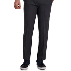 Haggar Cool Right Performance Flex Straight Fit Flat Front Pant