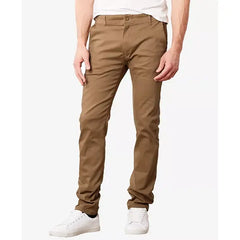 Galaxy By Harvic Men's Super Stretch Slim Fit Everyday Chino Pant