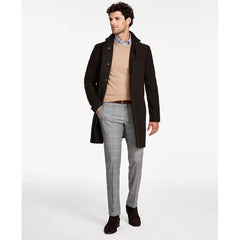 Men's Mayden Slim-Fit Wool Blend Overcoat