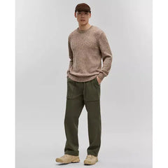 Men's Regular-Fit Marled-Knit Sweater