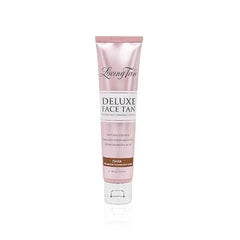 Loving Tan Deluxe Face Self Tanner, Dark Streak Free, Natural, Professional Quality Sunless Tanning + Face Self Tanner Applications per Bottle, Naturally Derived DHA