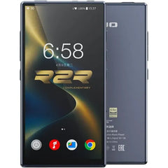 FiiO M33 R2R Portable HiFi Music Player, Snapdragon 680, 8GB RAM + 128GB Storage, True R2R DAC, XMOS XU316 USB Audio, 1100mW Balanced Output, AUTO EQ, 5.5” Full HD Display