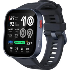 Amazfit Bip Max 50mm Smartwatch, 2.07" AMOLED Display, 20 Days of Battery, GPS, 4GB Storage, Offline Maps, Fitness Tracker, Hybrid Training, 150+ Sports, HYROX Mode, 5 ATM for Android & iPhone