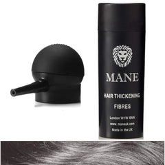 Mane Hair Building Fibers with a Spray Applicator-Full range of 11 natural colours