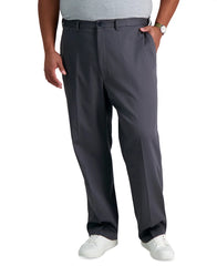 Hagger Men's Big & Tall Premium No Iron Khaki Pants