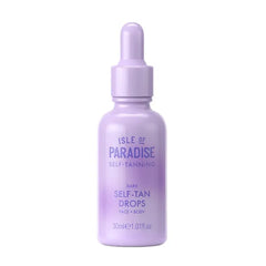 Isle of Paradise Self Tanning Face & Body Drops Self Tanner Drops for a Natural Bronze, Long lasting Tan, Fragrance Free & Dermatologist Approved, 1.01 fl. oz