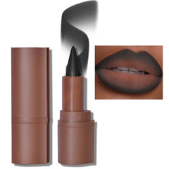 Erinde 2-in-1 Lip Liner and Lipstick Lip Combo Set, Matte Nude Dark Brown Red Lip Liner Creamy Lip Pencil Crayon, High Pigmented Long lasting Lipstick Makeup